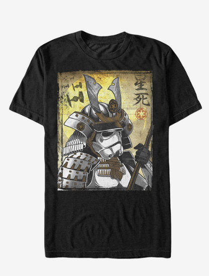 star wars samurai shirt